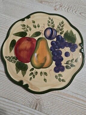 Home Trends Ceramic Fruit Plate